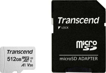 Transcend Premium 300S pamäťová karta micro SDXC 512 GB Class 10, UHS-I, UHS-Class 3, v30 Video Speed Class, A1 Applicat