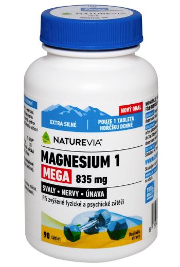 NatureVia Magnesium 1 MEGA 835 mg 90 tabliet