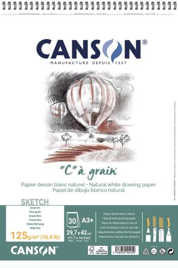 Canson Sp Càgrain A3 125 g White Skicár