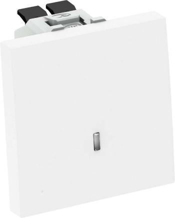 OBO Bettermann 6120938 inštalačná lišta prepínač (š x v x h) 45 x 45 x 36 mm 1 ks biela
