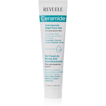 Revuele Ceramide Anti-Blemish Night Face Gel gél proti nedokonalostiam na noc 40 ml