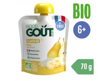 Good Gout Hruškové raňajky Bio 70 g,GOOD GOUT BIO Hruškové raňajky 70 g