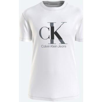 Calvin Klein Jeans  Tričká s krátkym rukávom -  Biela