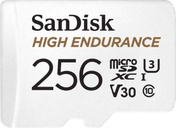 SanDisk High Endurance Monitoring pamäťová karta mini SDXC 256 GB Class 10, UHS-I, UHS-Class 3, v30 Video Speed Class vr