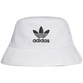 adidas  Klobúky Trefoil bucket hat adicolor  Biela