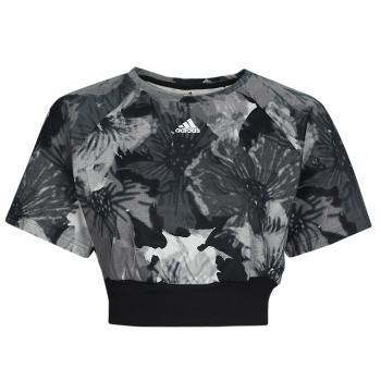 adidas  W AOP CRP TEE  Tričká s krátkym rukávom Čierna