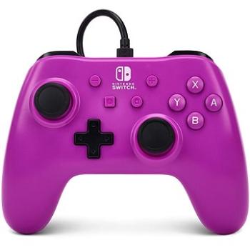 PowerA Wired Controller – Grape Purple – Nintendo Switch (NSGP0143-01)