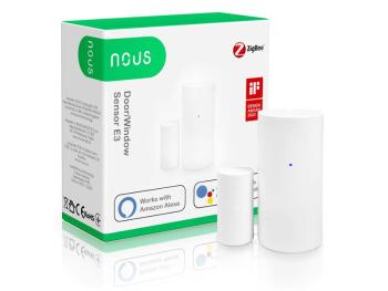 Smart detektor na dvere/okno Nous E3 ZigBee Tuya