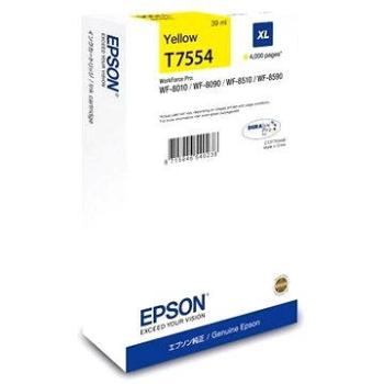 Epson T7554 XL žltá (C13T755440)