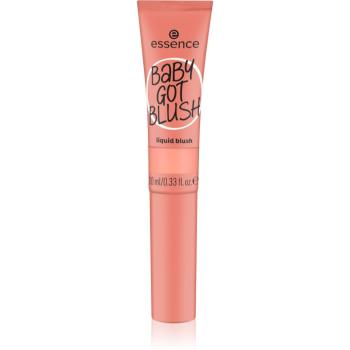 essence BABY GOT BLUSH tekutá lícenka odtieň 40 Coral Crush 10 ml