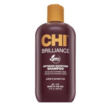 CHI Deep Brilliance Olive & Monoi Optimum Moisture Shampoo šampón pre hydratáciu vlasov 355 ml