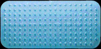 Protišmyková podložka do kúpeľne Multi 79x38 cm modrá PRED201