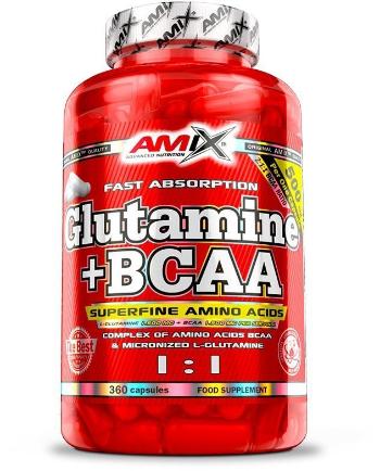 AMIX L-Glutamín + BCAA 360 kapsúl