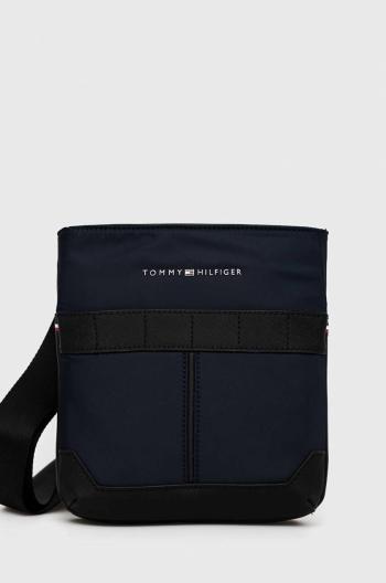 Malá taška Tommy Hilfiger tmavomodrá farba