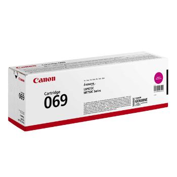 CANON 069 M - originálny toner, purpurový, 2100 strán