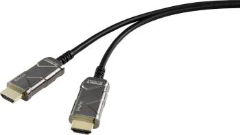 SpeaKa Professional HDMI prepojovací kábel #####HDMI-A Stecker, #####HDMI-A Stecker 50.00 m čierna SP-8821972 Ultra HD (