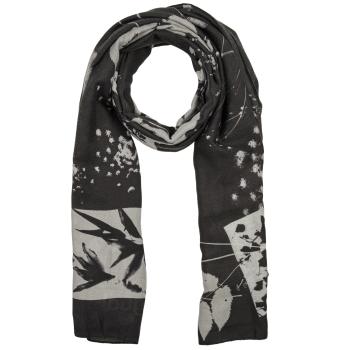 Desigual  FLORAL BW RECTANGLE  Šále/Štóle/Šatky Čierna