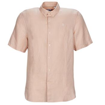 Timberland  Košele s krátkym rukávom SS Mill River Linen Shirt Slim  Ružová