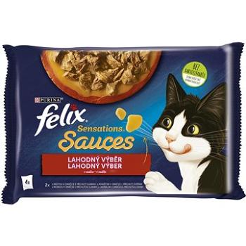 Felix Sensations Sauces s morkou a jahňacím v lahodnej omáčke 4× 85 g (7613039757475)