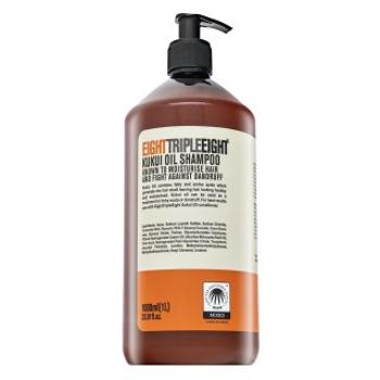 Triple Eight Kukui Oil Shampoo posilujúci šampón proti lupinám 1000 ml