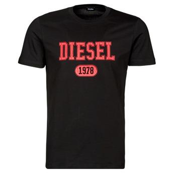 Diesel  Tričká s krátkym rukávom T-DIEGOR-K46  Čierna