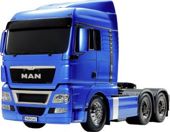 Tamiya 56370 RC MAN TGX 26.540 Met.Hell-Blau la. 1:14 elektrický RC model nákladného automobilu BS lakovaná