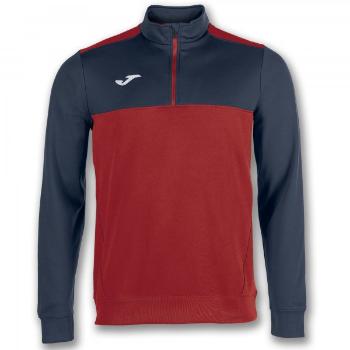 Joma sweatshirt 1/2 Zip Winner red-Navy Blue