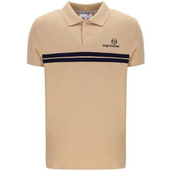 Sergio Tacchini  New Supermac Polo Shirt Latte/Maritime Blue  Tričká a polokošele Béžová