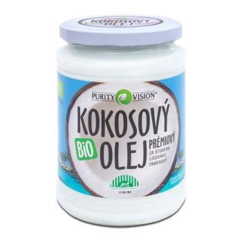 Purity Vision Fair Trade Bio kokosový Olej 600ml