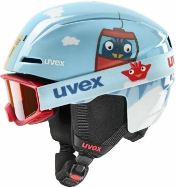 UVEX Viti Set Junior Light Blue Birdy 46-50 cm Lyžiarska prilba