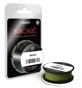 Delphin náväzcová šnúra skin line sixcoat grass 25 lb-návin 13 m