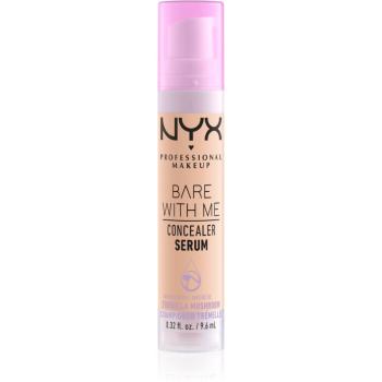 NYX Professional Makeup Bare With Me Concealer Serum hydratačný korektor 2 v 1 odtieň 03 Vanilla 9,6 ml