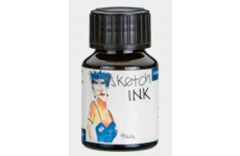 Rohrer & Klingner Sketchink Frieda atrament do plniacich pier 50 ml tmavomodrý