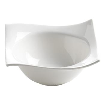 Biela porcelánová miska Maxwell & Williams Motion, 14 x 14 cm