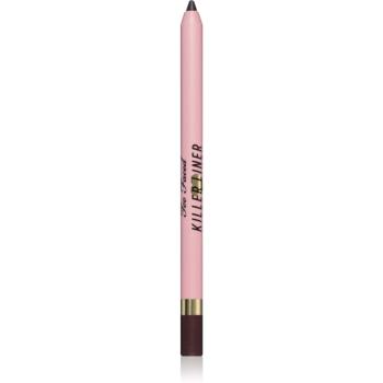 Too Faced Killer Liner 36 Hour Waterproof Gel Eyeliner Pencil vodeodolná gélová ceruzka na oči pre dlhotrvajúci efekt odtieň Espresso 1,2 g