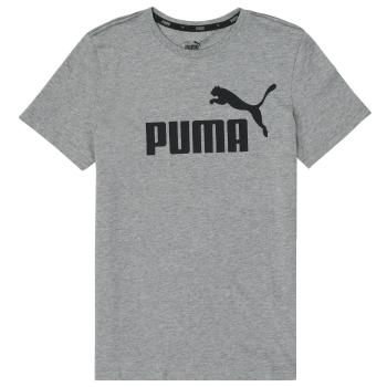 Puma  ESSENTIAL LOGO TEE  Tričká s krátkym rukávom Šedá