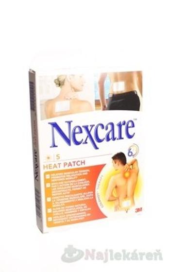 3M Nexcare HEAT PATCH, Náplasť hrejivá [SelP] 9,5x13cm  5ks