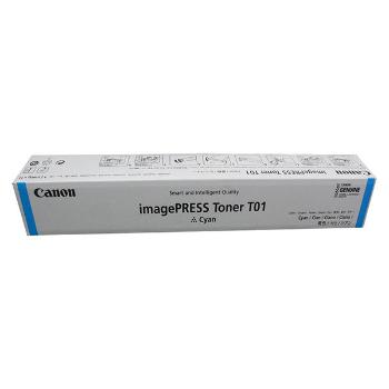 CANON T01 C - originálny toner, azúrový, 39500 strán