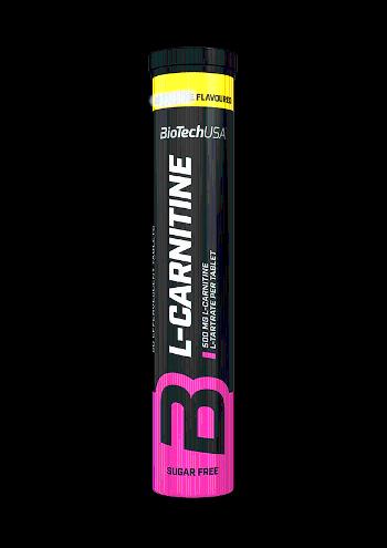 BioTech L-Carnitine 20 tbl blueberry raspberry (šumivé)