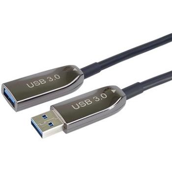 PremiumCord USB 3.0 predlžovací optický AOC kábel A/Male – A/Female  7 m (ku3opt07)