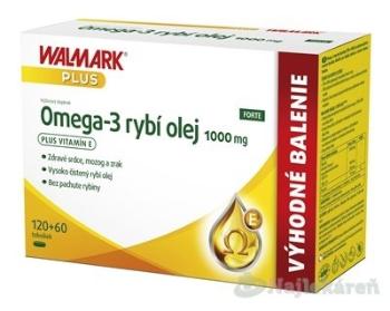 Walmark Omega-3 rybí olej Forte 1000 mg 180 toboliek