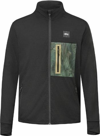 Picture Outdoorová mikina Bake Grid FZ Tech Fleece Black M