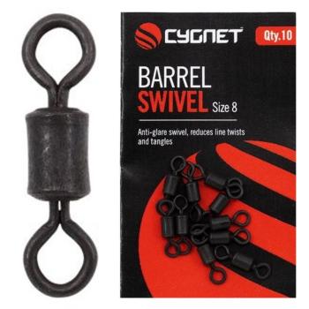 Cygnet obratlík barrel swivel veľkosť 8