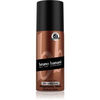 Bruno Banani Magnetic Man dezodorant v spreji 24h pre mužov 150 ml