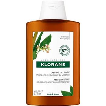 KLORANE Šampón proti lupinám s galangalom 200 ml (3282770150124)