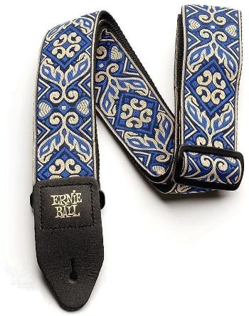 Ernie Ball Jacquard Strap EB Gitarový pás Tribal Blue