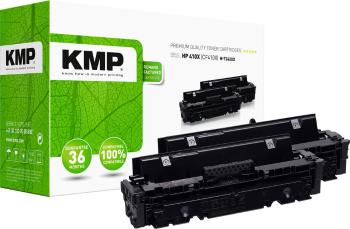 KMP H-T242XD toner Dual náhradný HP HP 410X (CF410X) čierna  kompatibilná sada 2 ks. tonera