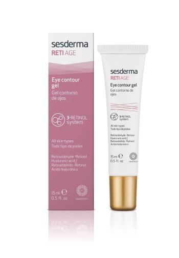 Sesderma Vyhladzujúci očný krém proti opuchom a tmavým kruhom Reti Age (Eye Contour Gel) 15 ml