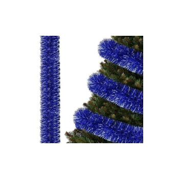 Vianočná reťaz Girlanda 6m modrá