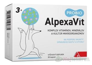 Alpexavit Probio 3+ 30 kapsúl
